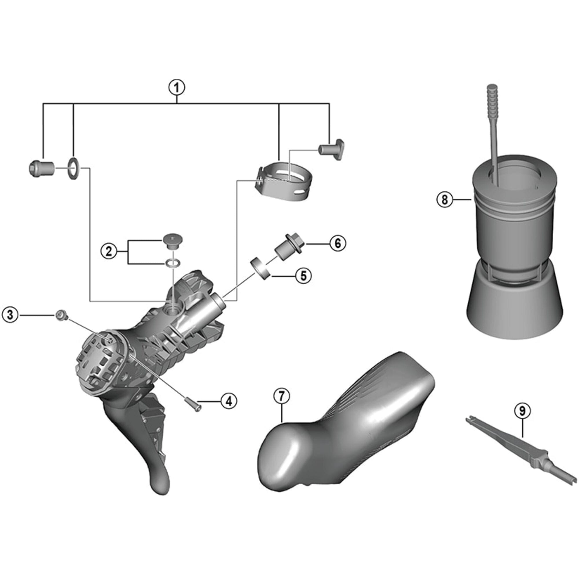 Shimano Spares R7170 dummy plug