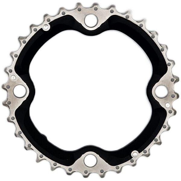 Shimano Non | Power2CycleSeries Road T521 10 speed triple middle  chainring 32T | Power2CycleAE, black