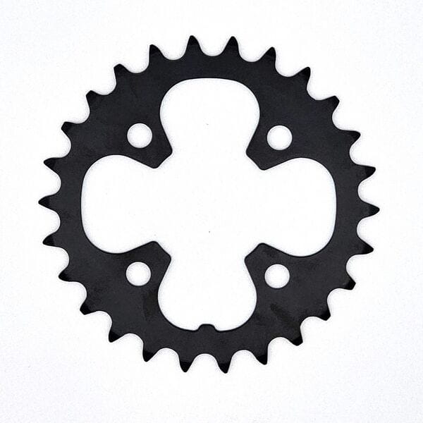 Shimano Alivio T4010 Alivio 9 speed triple inner chainring, 26T with chain protector