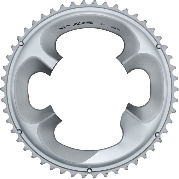 Shimano 105 R7000 105 11 speed outer chainring 50T | Power2CycleMS, silver