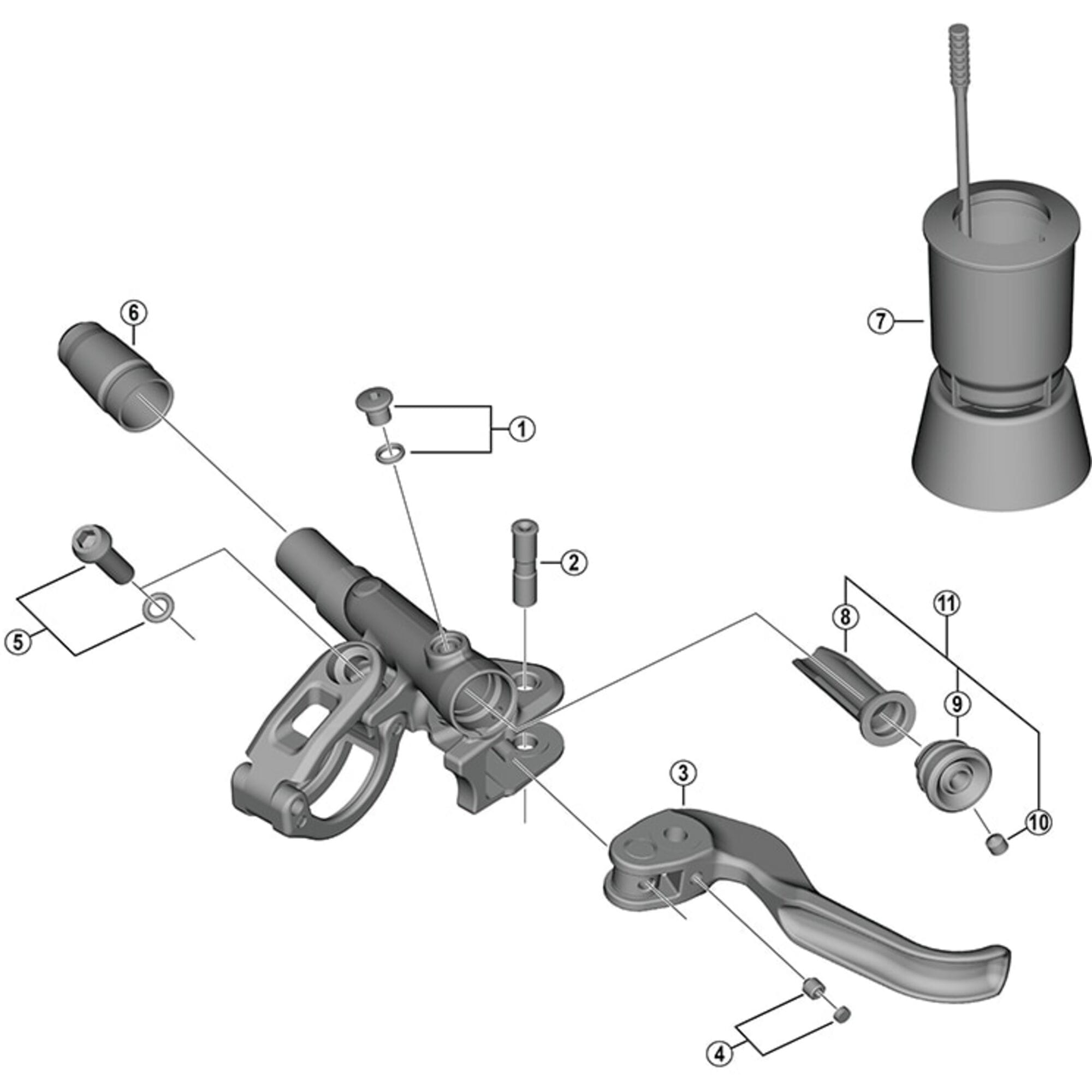 Shimano Spares M9100 diaphragm unit