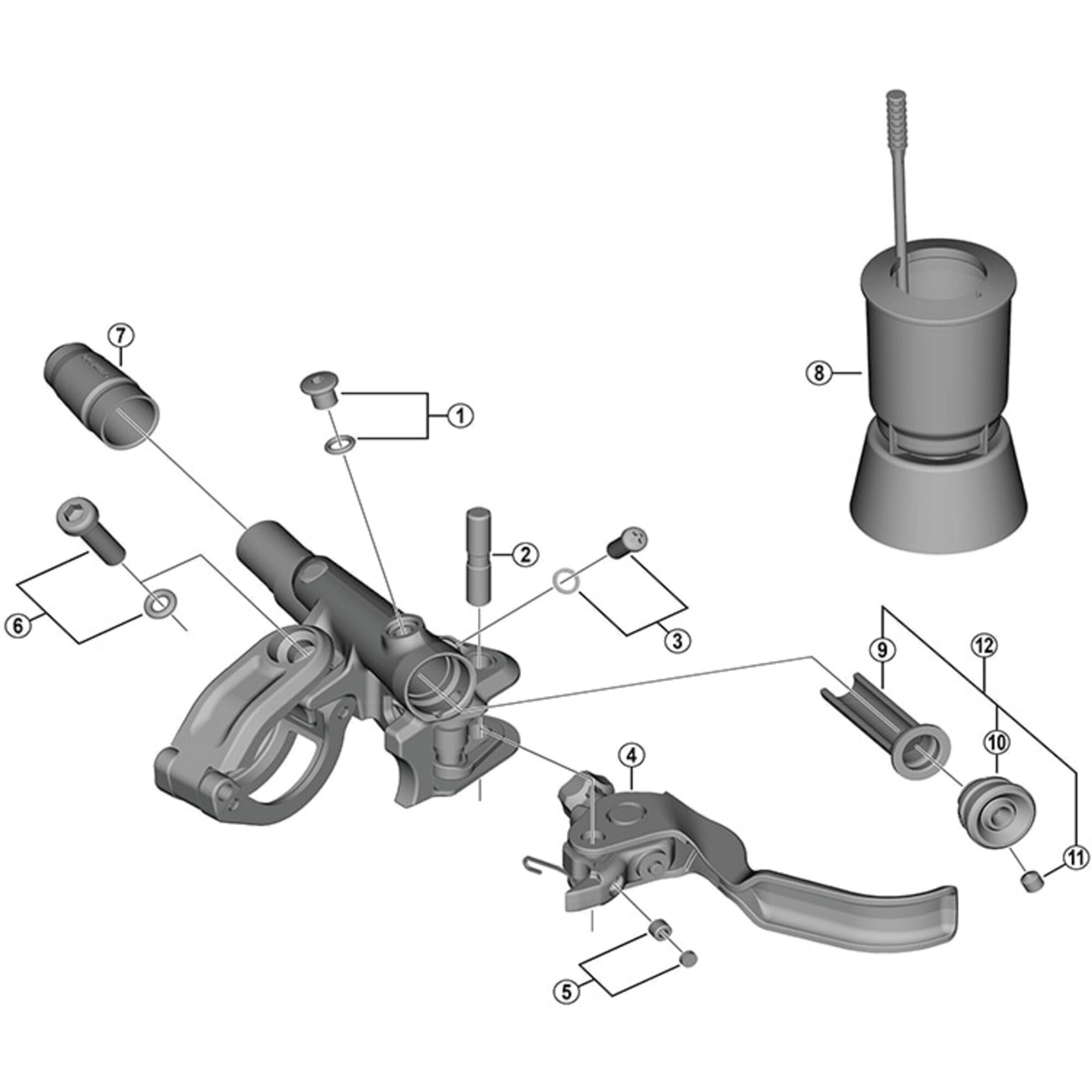 Shimano Spares M9120 diaphragm unit