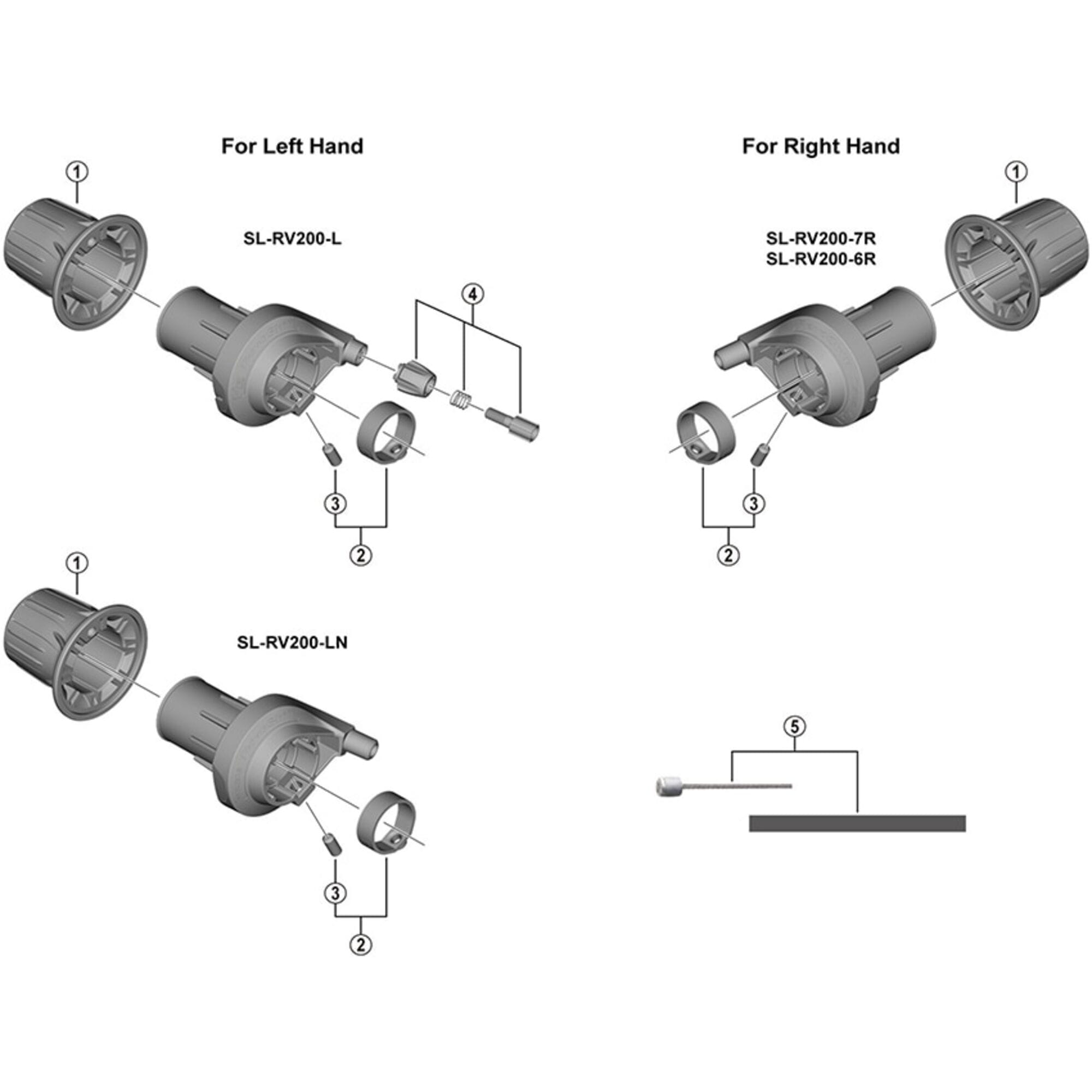 Shimano Spares RV200 grip
