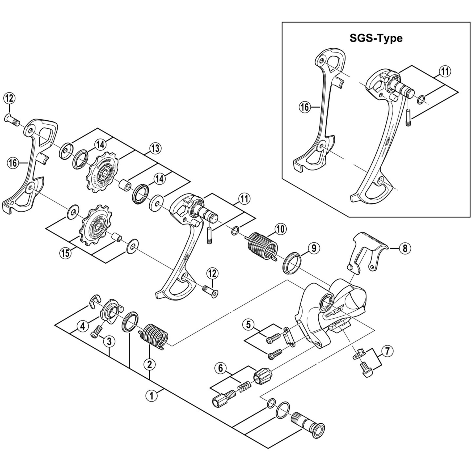 Shimano Spares M760 cover