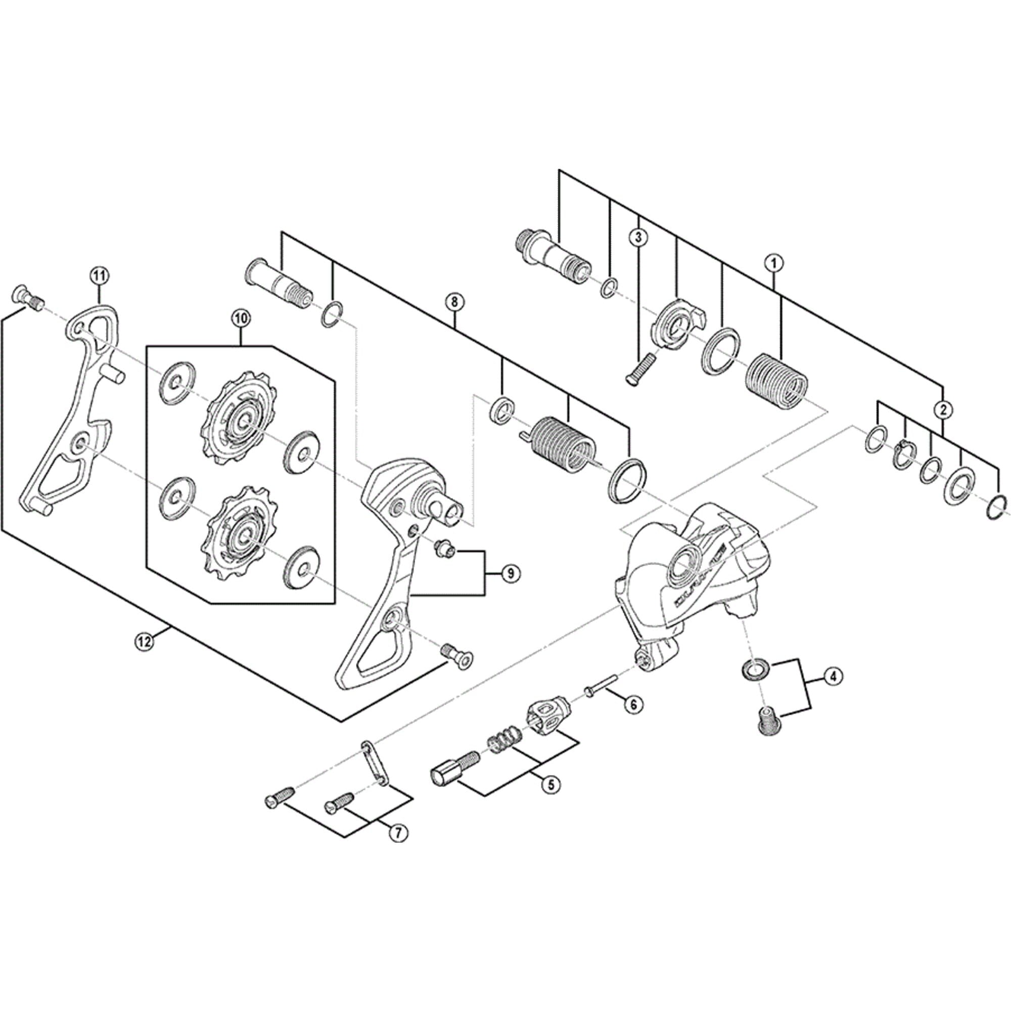Shimano Spares 9000 nose