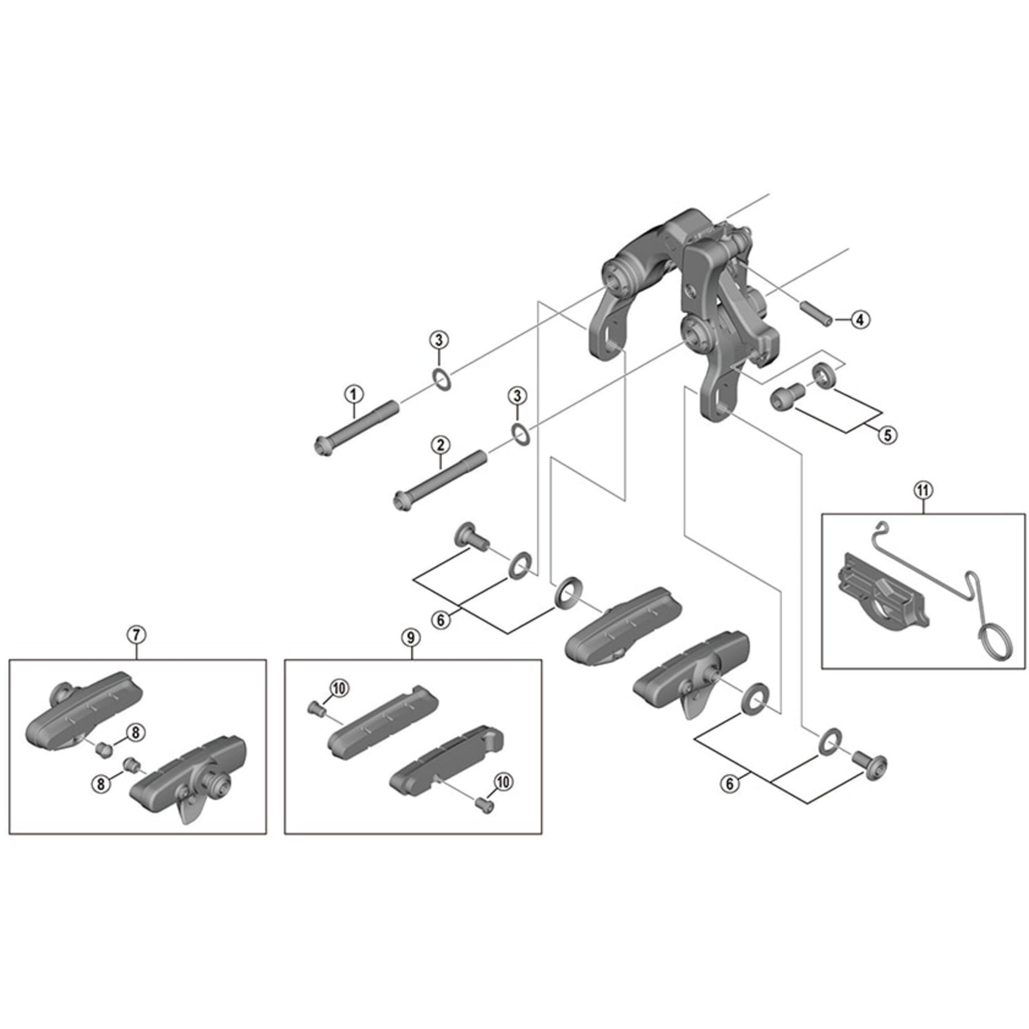 Shimano Spares R EC | Power2Cyclebolt, M4 X 13.5 mm