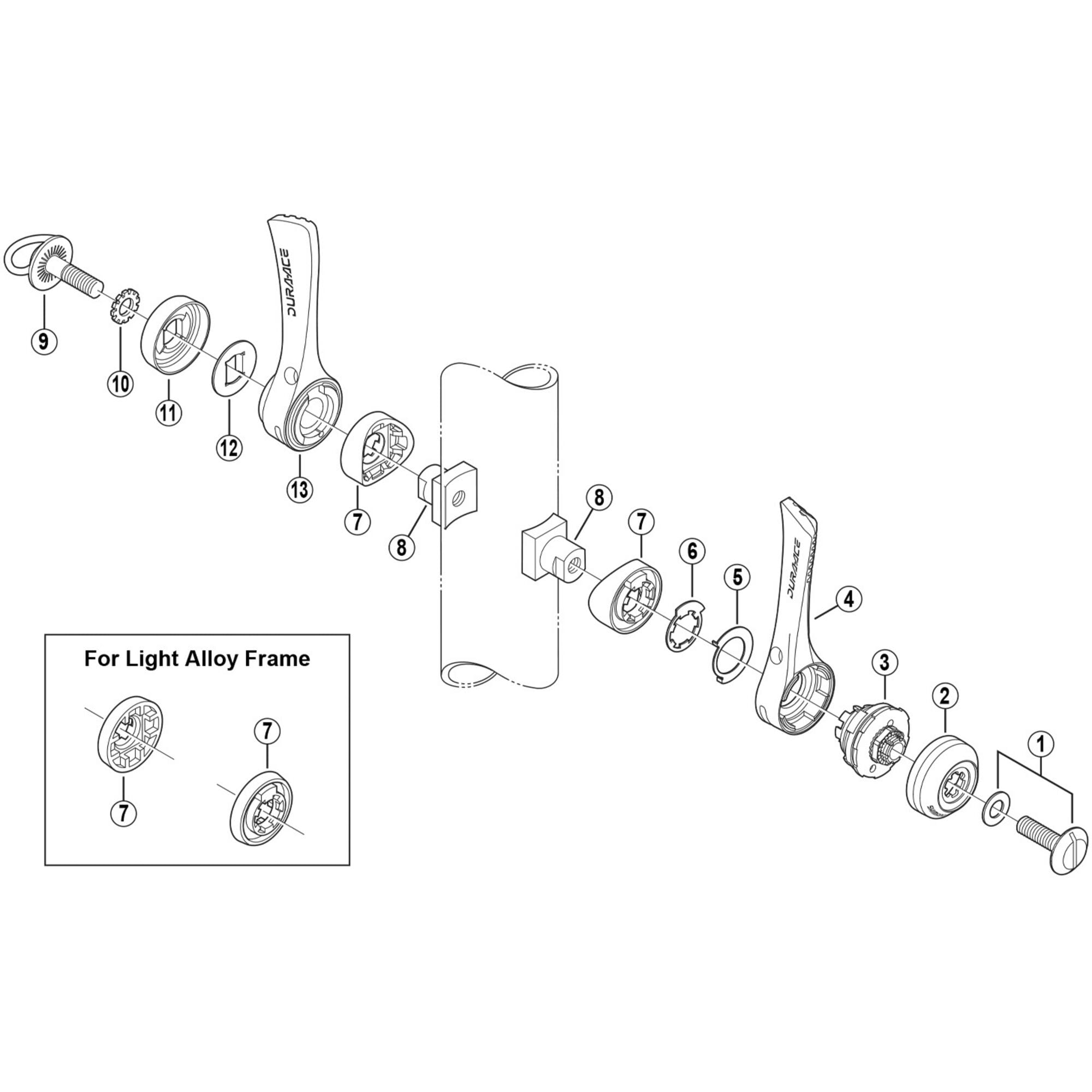 Shimano Spares 7900 friction cap