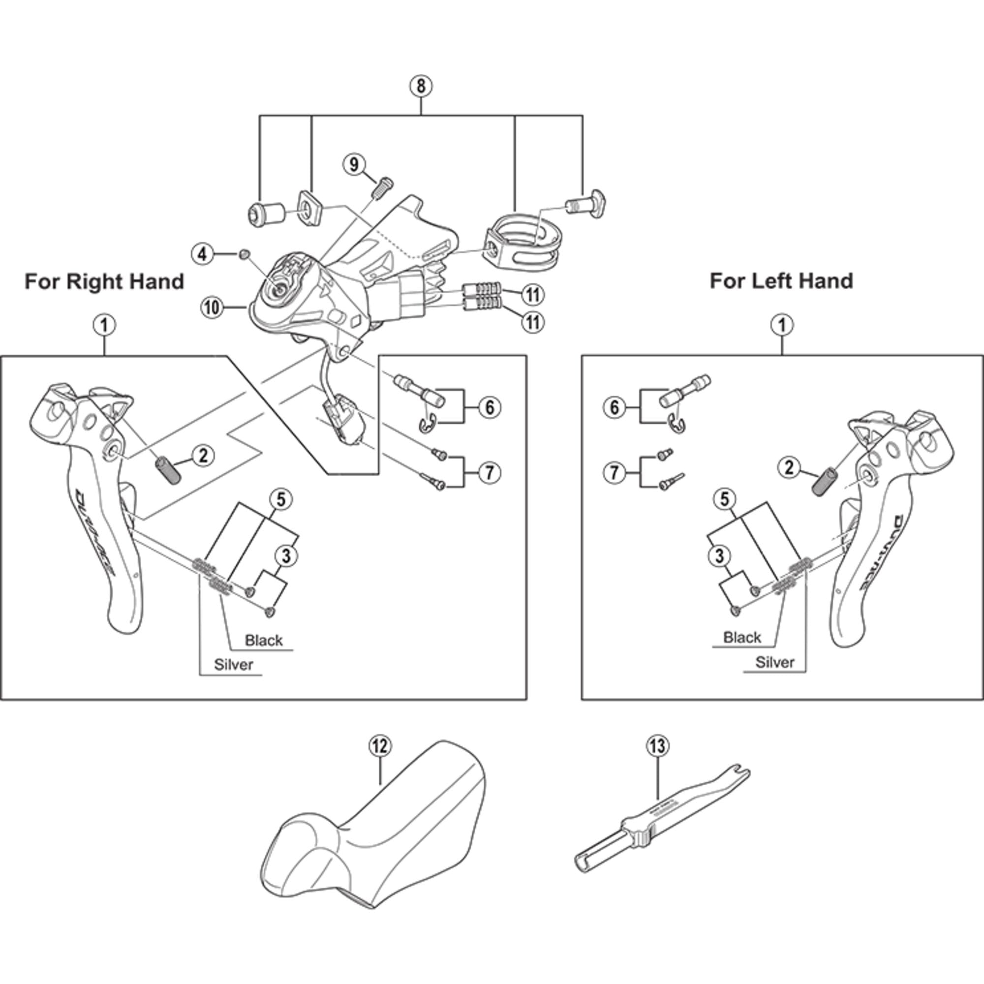 Shimano Spares 9070 return spring