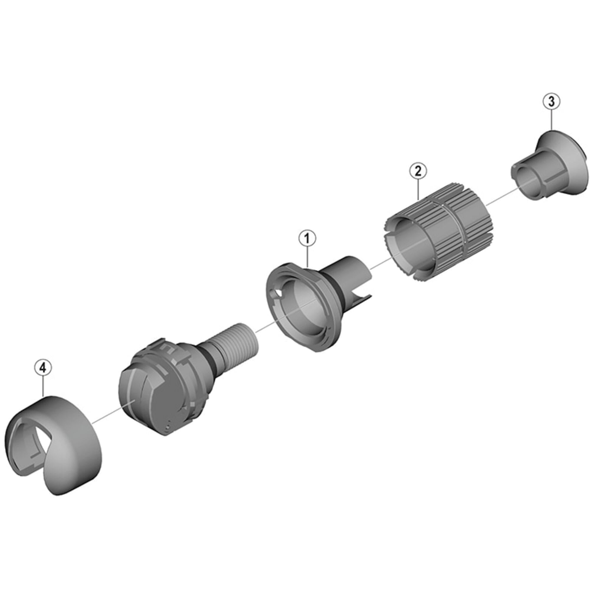 Shimano Spares R9160 fixed shoes and spring, pack of 4
