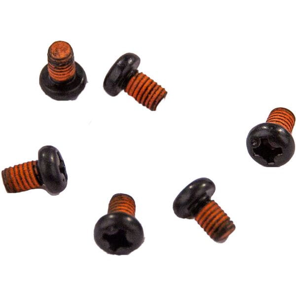 Shimano Spares DUE80 cover fixing bolts, pack of 6