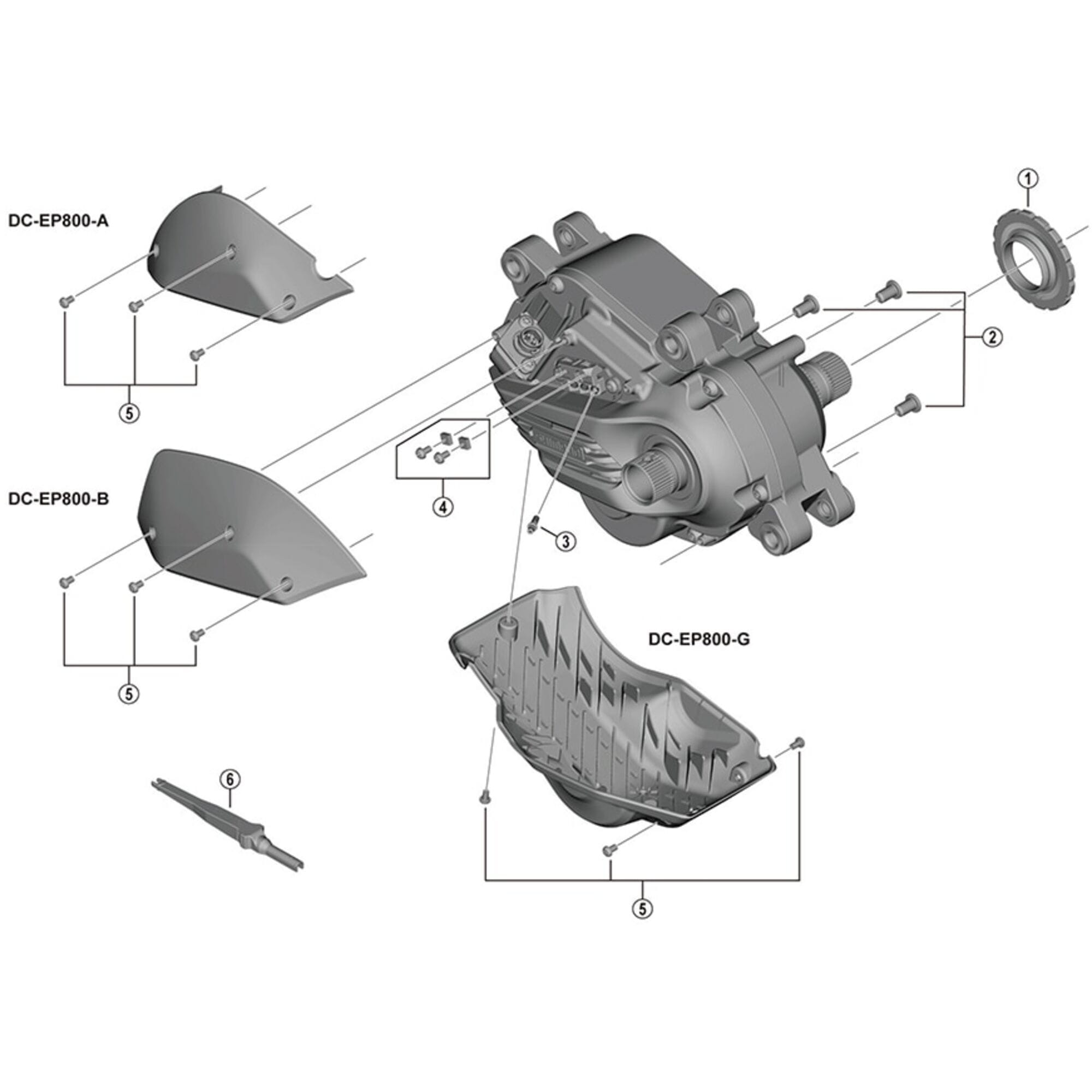 Shimano Spares E6100 Lock Ring