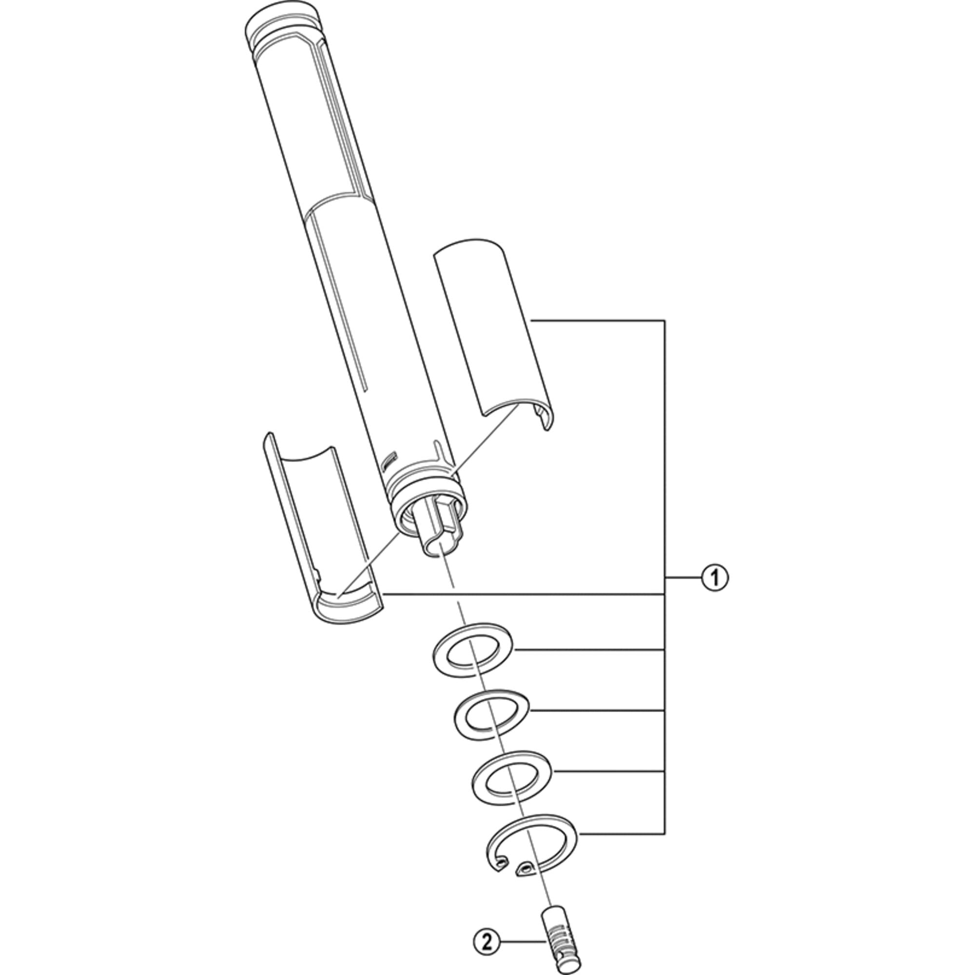 Shimano Spares BTR2 adaptor unit