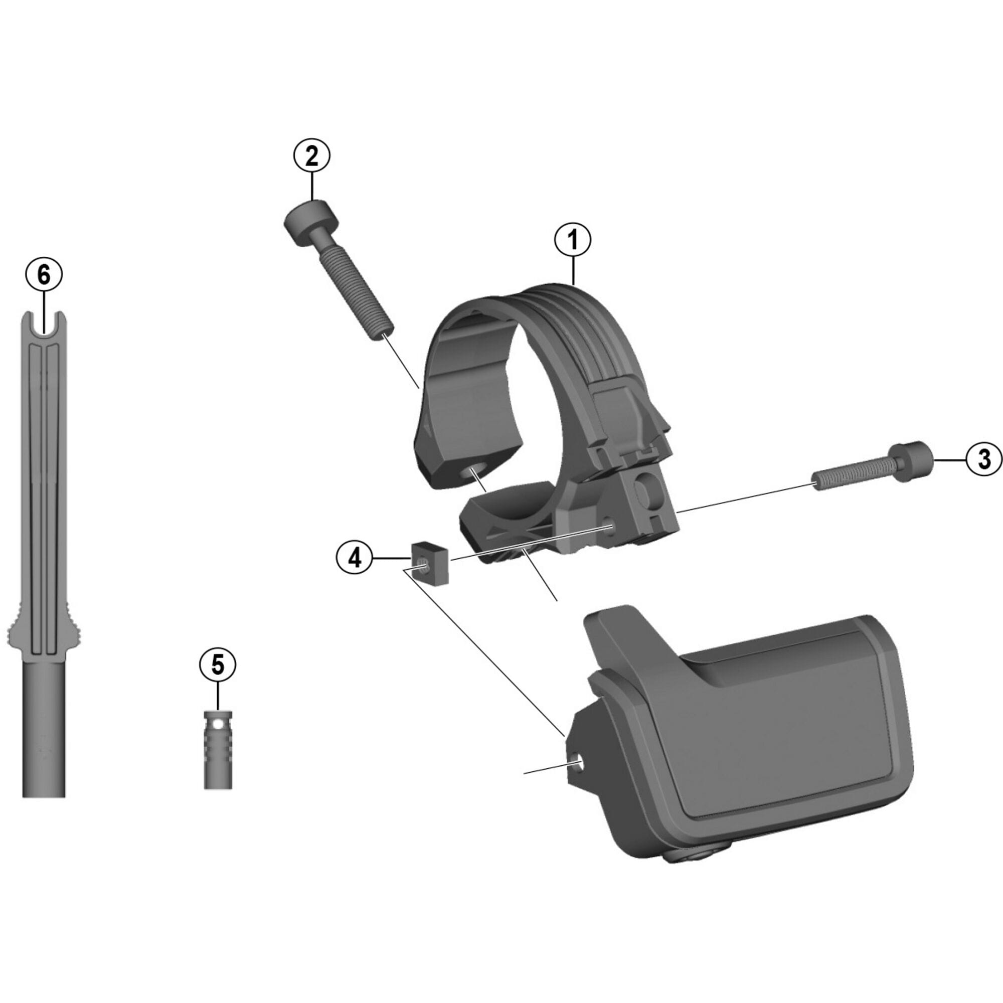 Shimano Spares M9050 Stay B, 35 mm