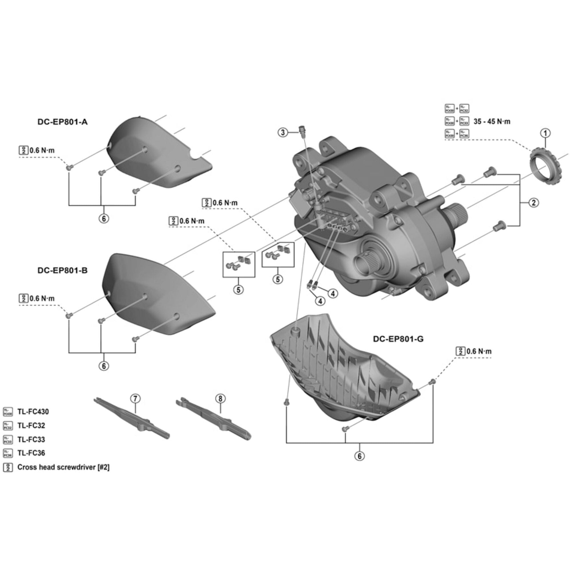 Shimano Spares EP801 dummy plug for can receptor