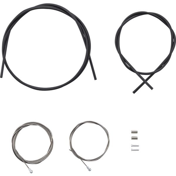 Shimano Road brake cable set with SIL | Power2CycleTEC coated inner wire, black