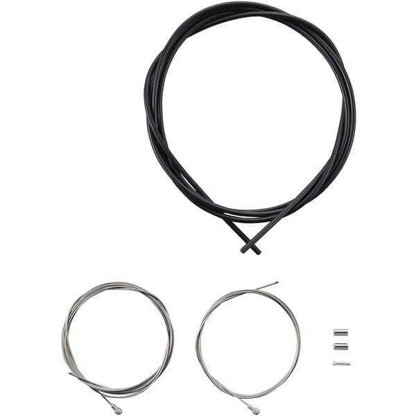 Shimano Road brake cable set with stainless steel inner wire, black