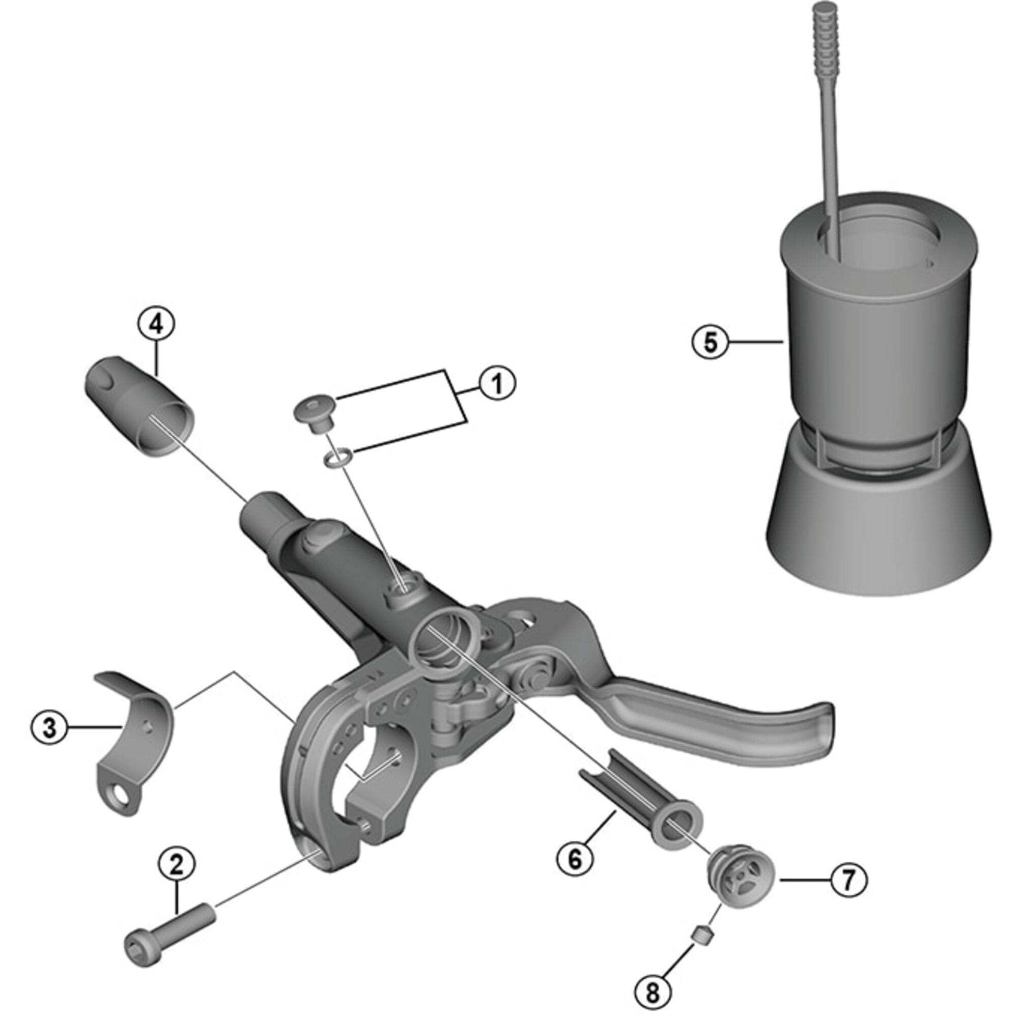 Shimano Spares M8000 clamp bolt