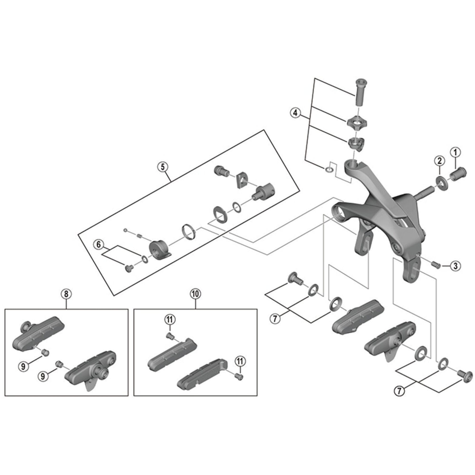 Shimano Spares R9100 adjust bolt