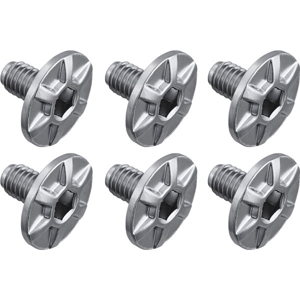 Shimano Spares R9100 cleat fixing bolt, M5 x 8 mm, pack of 6