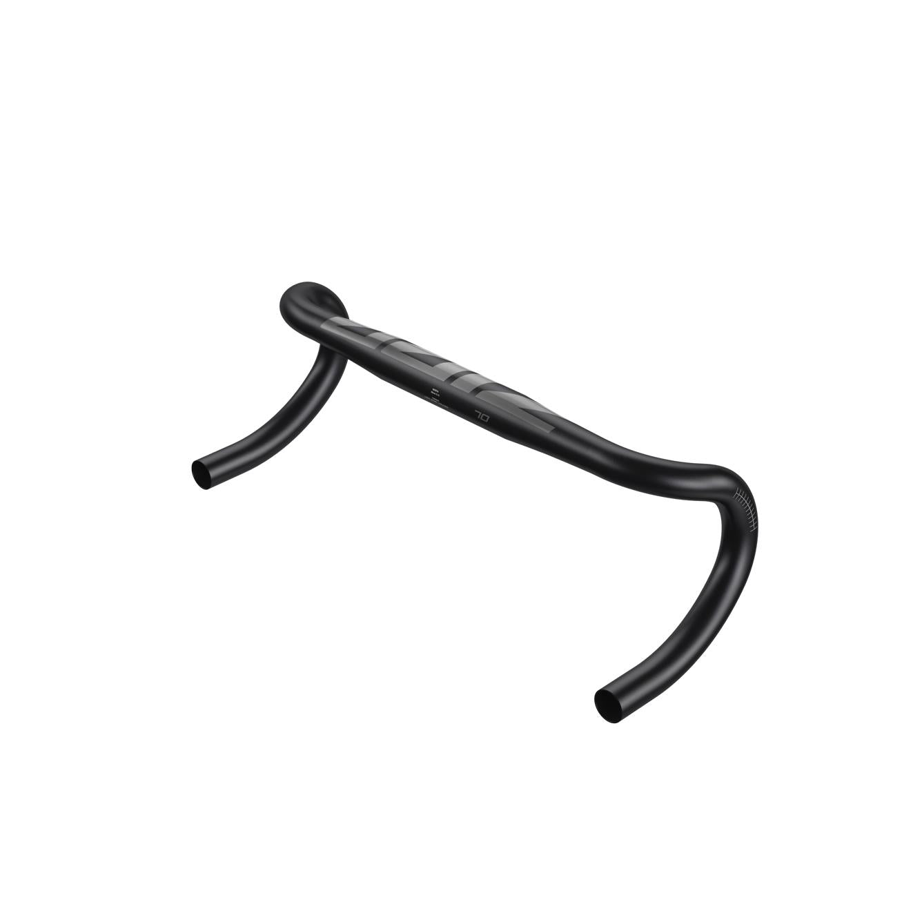 Zipp Handlebar Drop Service Course SL 70 B2 | Power2Cycle MATTE BLACK W/ GLOSS LOGOS