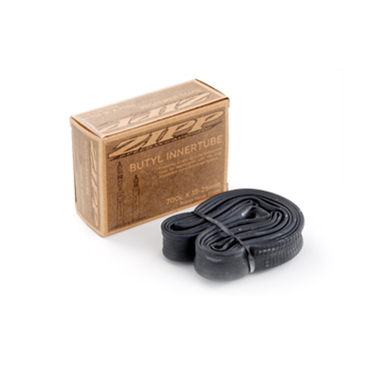 Zipp Tangente Tube 700x20 | Power2Cycle28 Butyl with Aluminum Presta Valve 37mm (use with Tangente Valve Extender and Wrench) | Power2Cycle | Power2Cycle700X20 | Power2Cycle28C