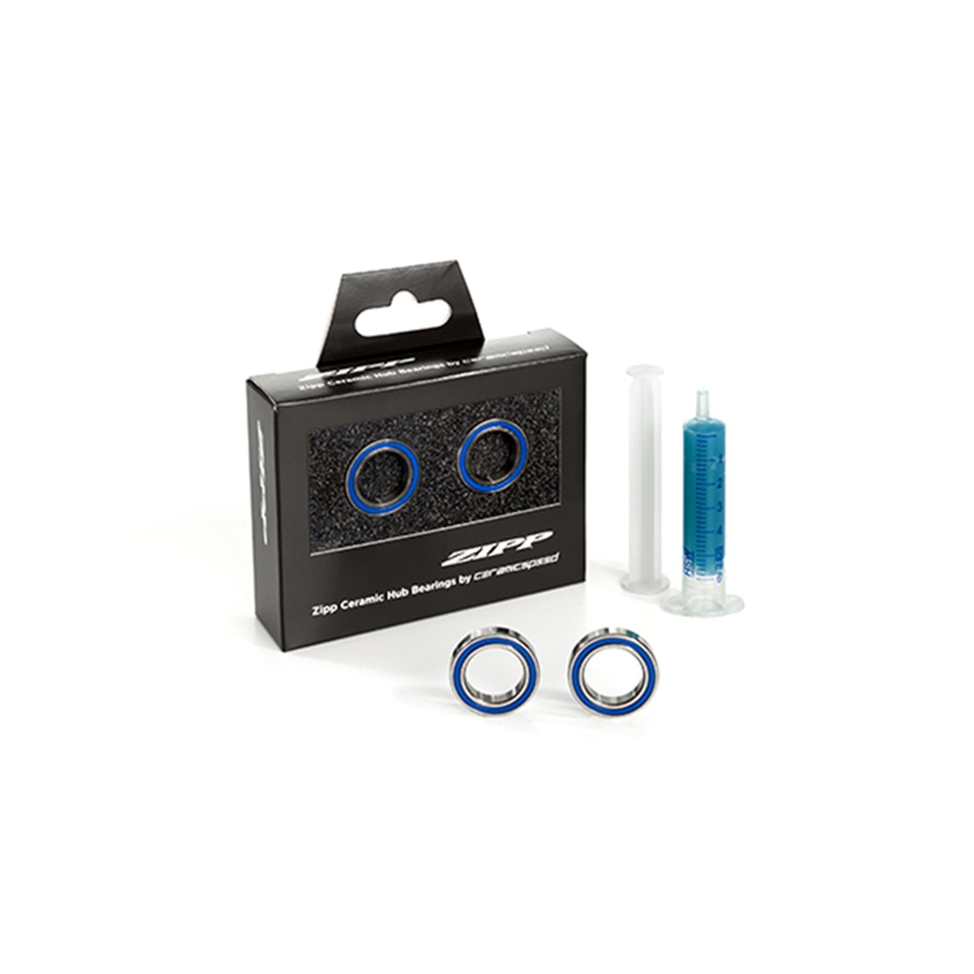 ZIPP CeramicSpeed Bearing Kit  | Power2Cycle 61803 Modified  | Power2Cycle ZIPP 77 Front Hub Shell and 177 Rear Free Hub Body (includes bearings and one grease syringe) | Power2Cycle