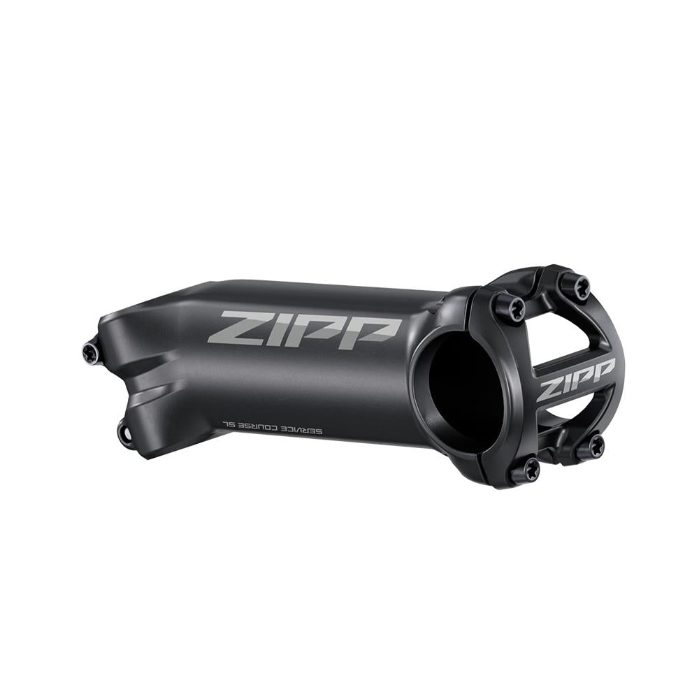 Zipp Stem Service Course SL 17° Universal Faceplate B2 | Power2Cycle MATTE BLACK W/ GLOSS LOGOS