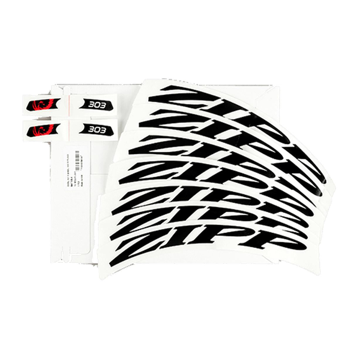 Zipp Spare  | Power2Cycle WHEEL DECAL KIT 303 DISC SINGLE RIM +1 EXTRA DECAL | Power2Cycle