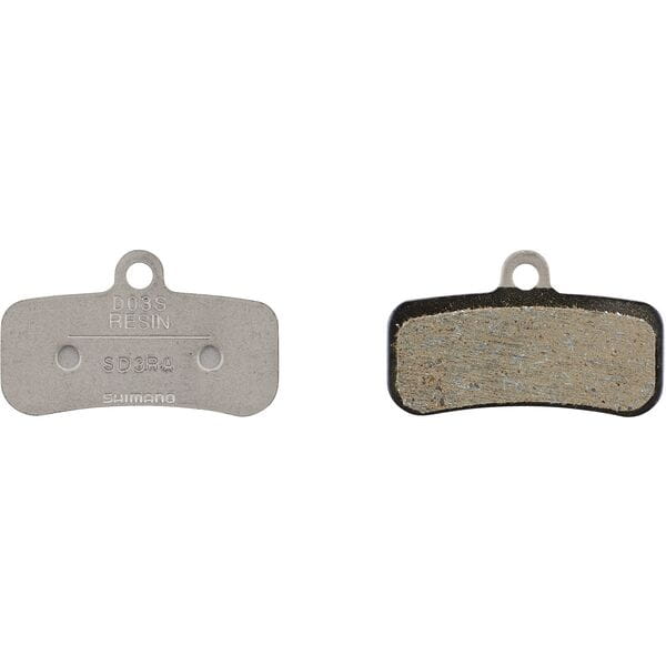 Shimano RX disc pads and spring, resin pad, steel back
