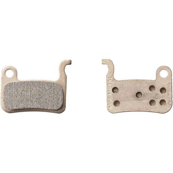 Shimano MX disc pads and spring, metal sintered pad, steel back