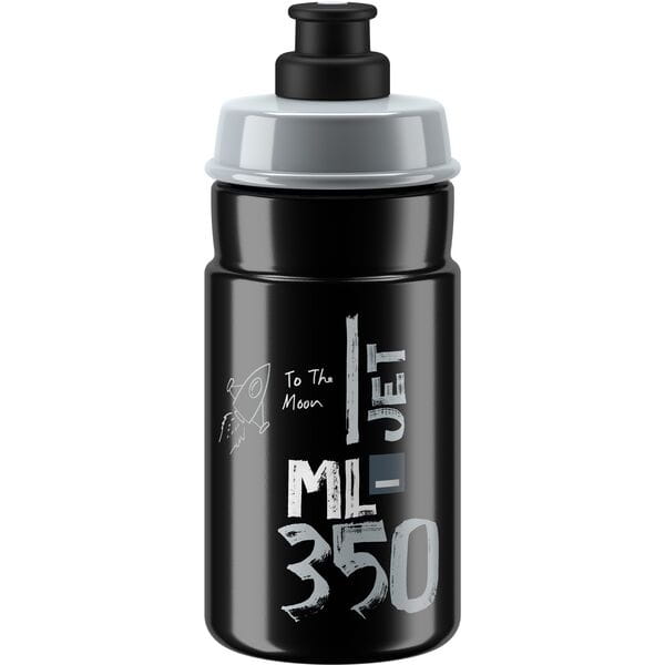 Elite Jet 66 mm youth bottle 350 ml black