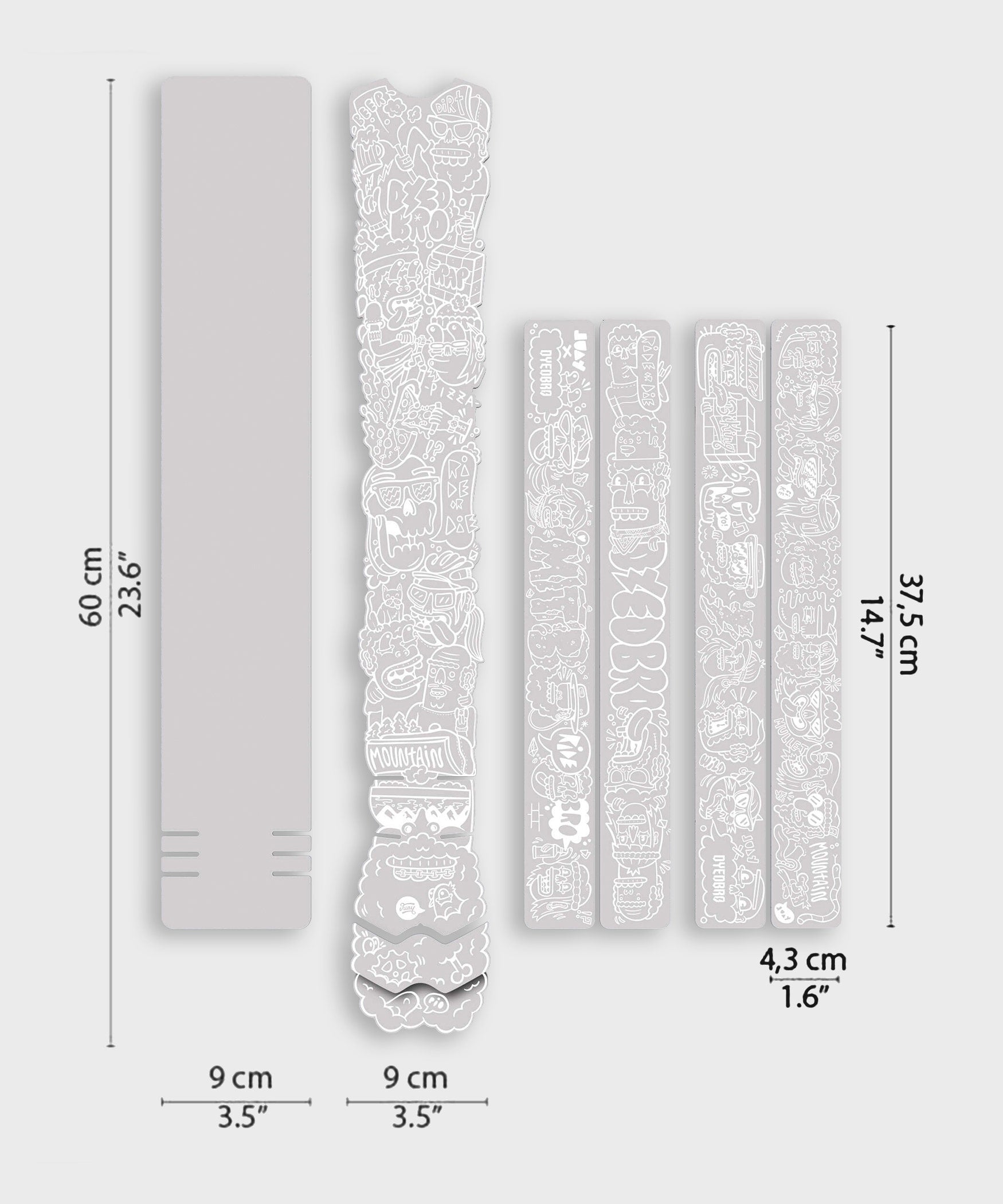 DYEDBRO MTB Frame Protection  | Power2Cycle Juay x DYEDBRO  | Power2Cycle