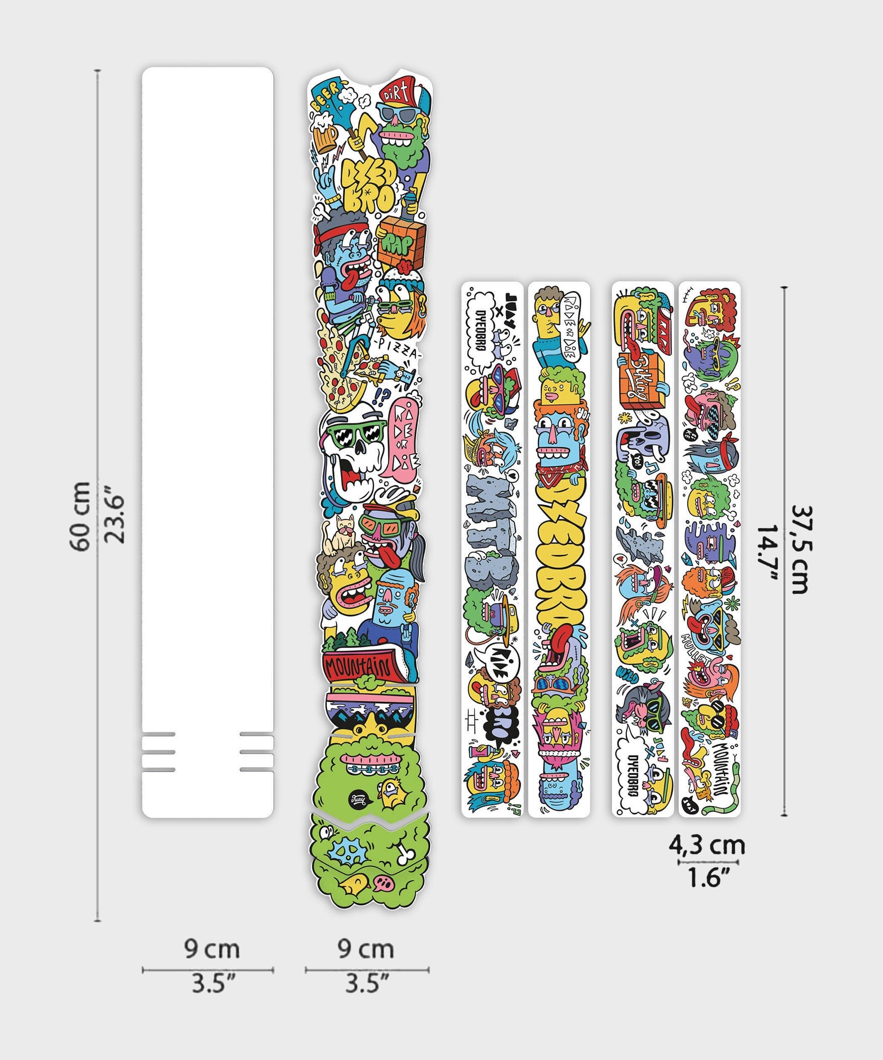 DYEDBRO MTB Frame Protection  | Power2Cycle Juay x DYEDBRO  | Power2Cycle