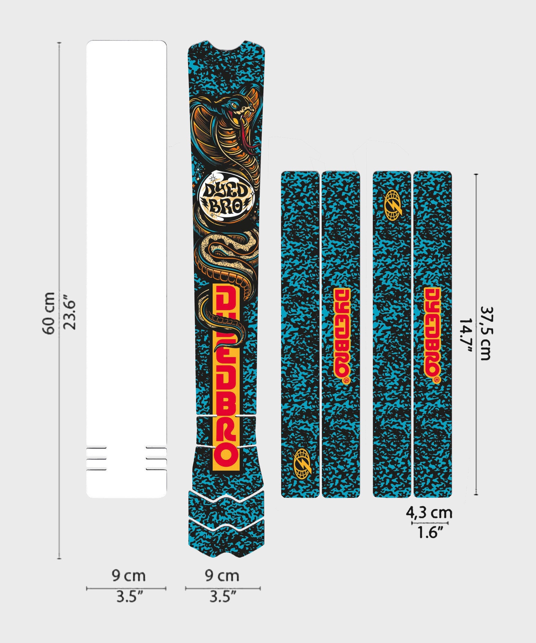 DYEDBRO MTB Frame Protection  | Power2Cycle RRR x DYEDBRO  | Power2Cycle