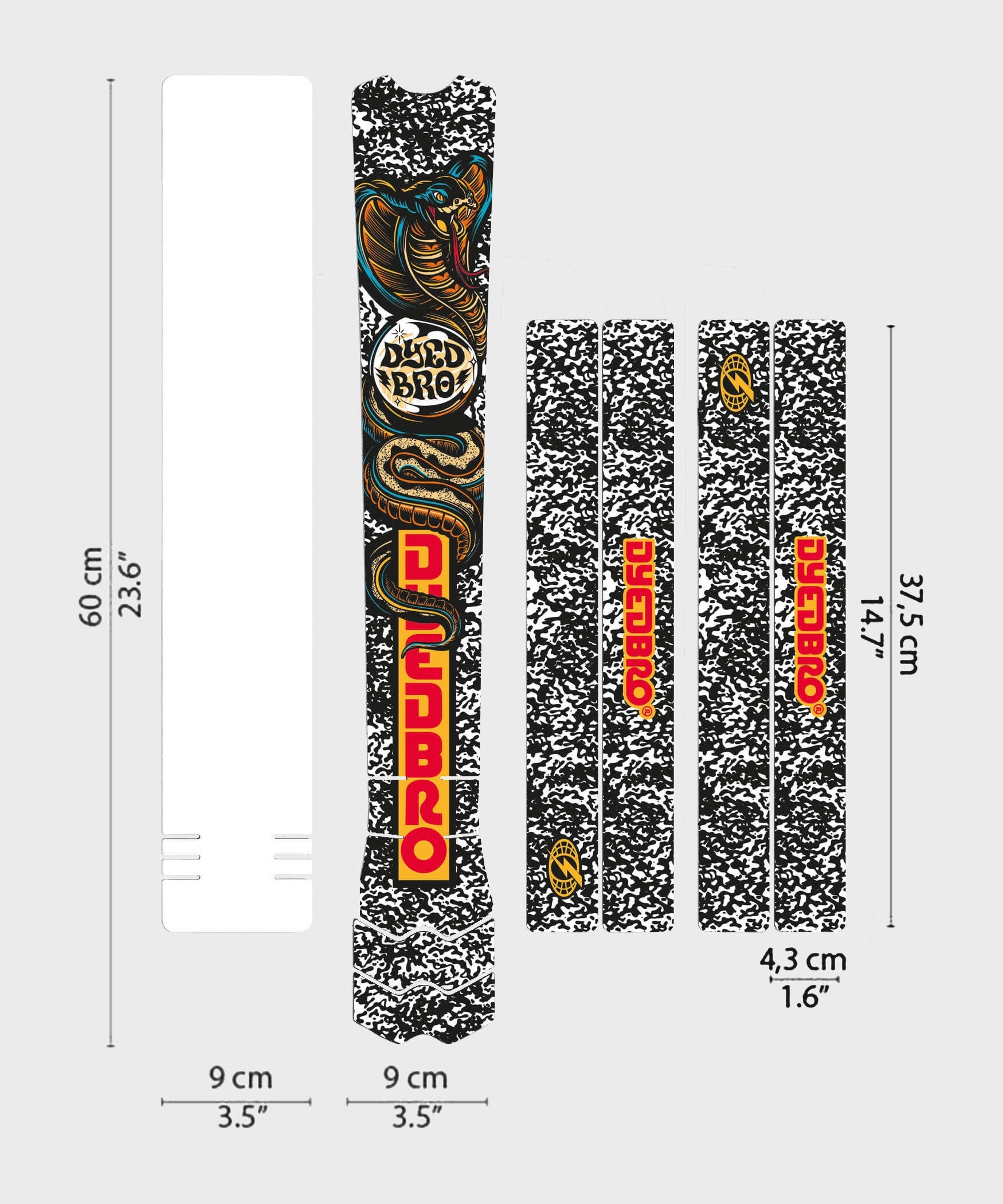 DYEDBRO MTB Frame Protection  | Power2Cycle RRR x DYEDBRO  | Power2Cycle