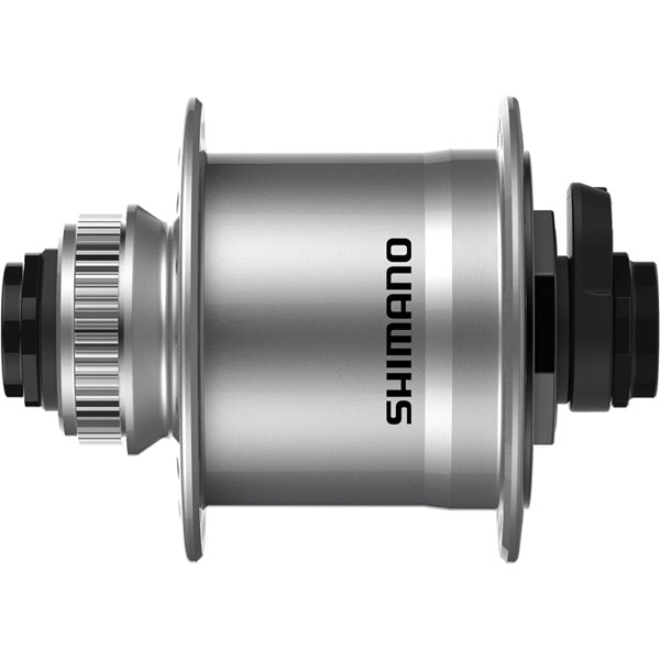 Shimano Nexus 3D Dynamo hub, 6v 3w, for Center Lock disc, 32h, 15x100 mm axle, silver