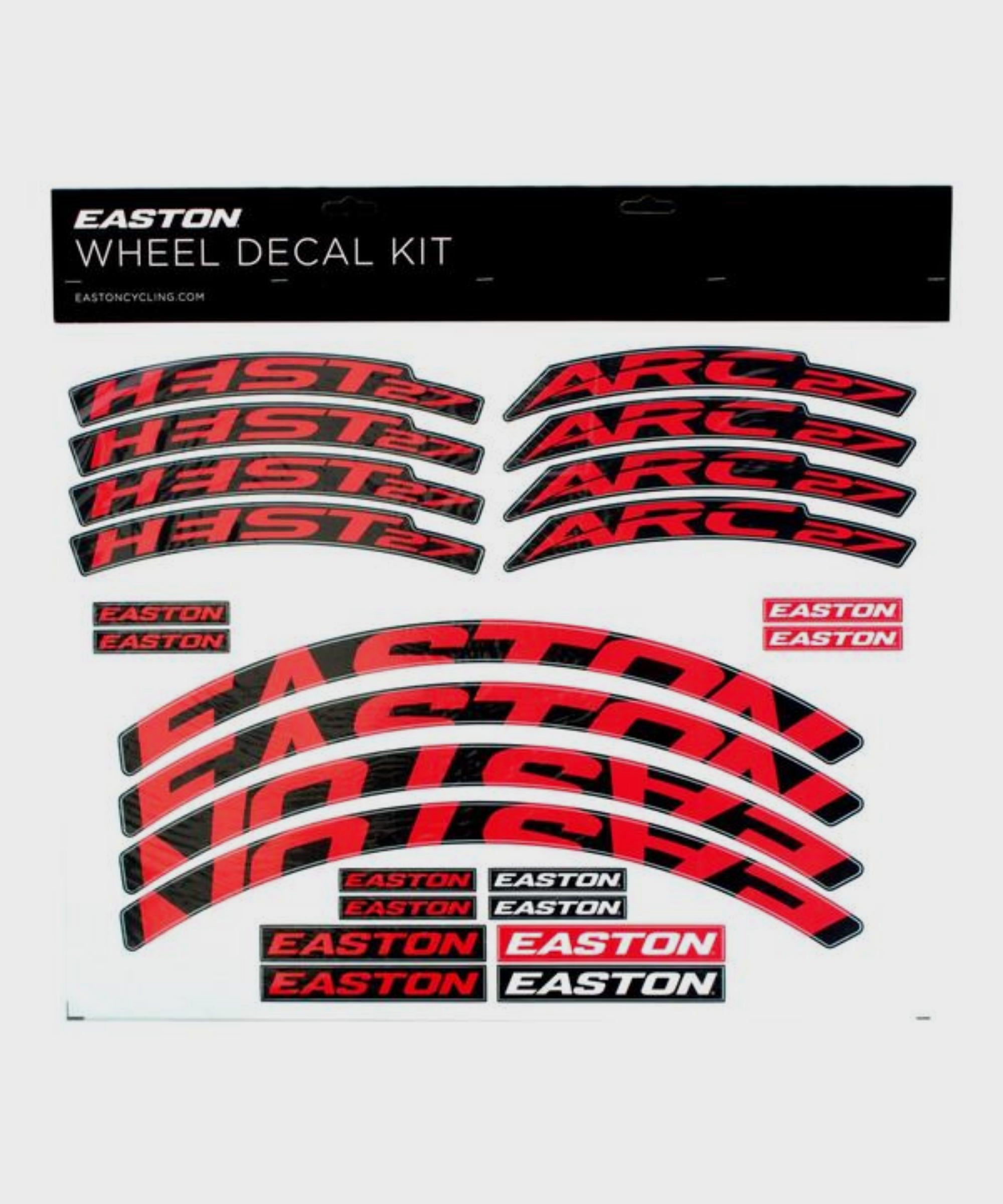 Easton Arc/Heist Wheel Decal Kit