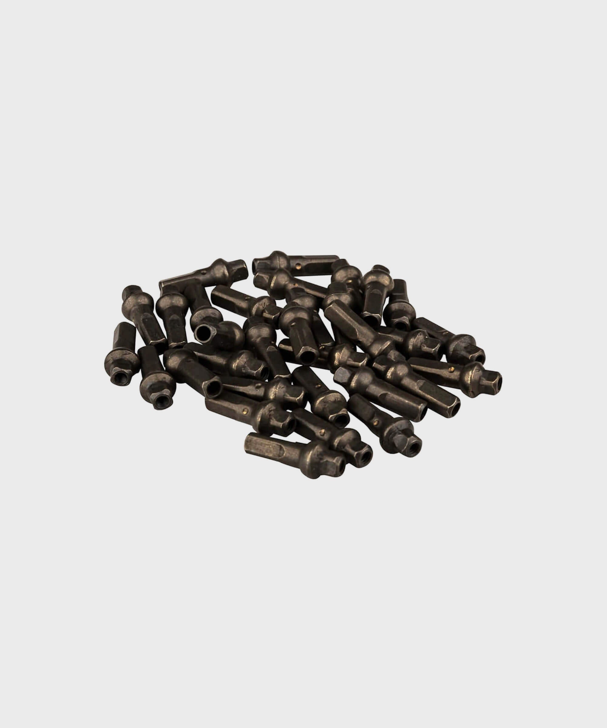 Race Face Nipple Brass Dsquare 2.0 x 16 Black (32 pack)