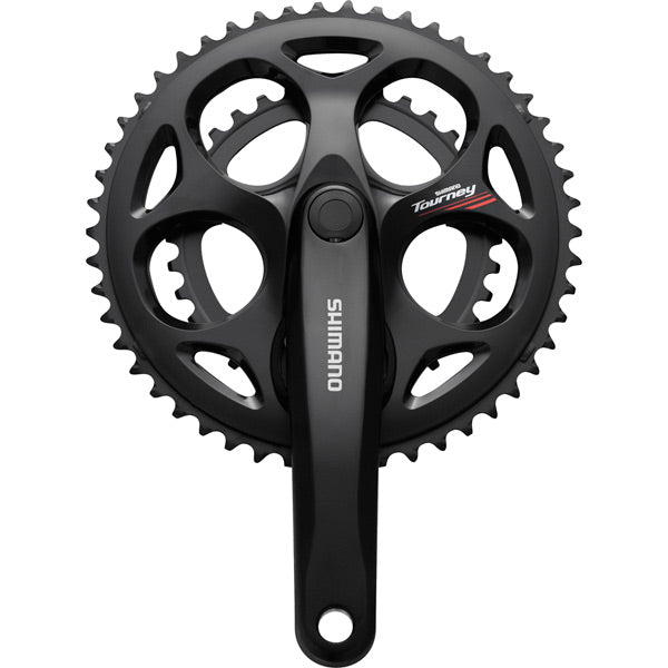 Shimano Tourney / TY A070 square taper double chainset 7 | Power2Cycle/8 | Power2Cyclespeed, 50 / 34T 170 mm w/o chainguard