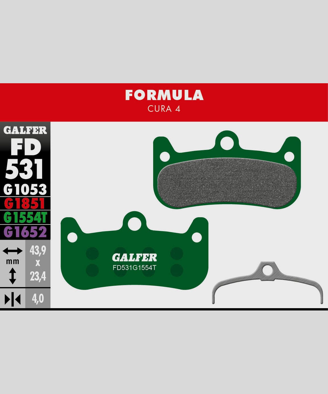 Galfer Pro Bike Disc Brake Pad  | Power2Cycle