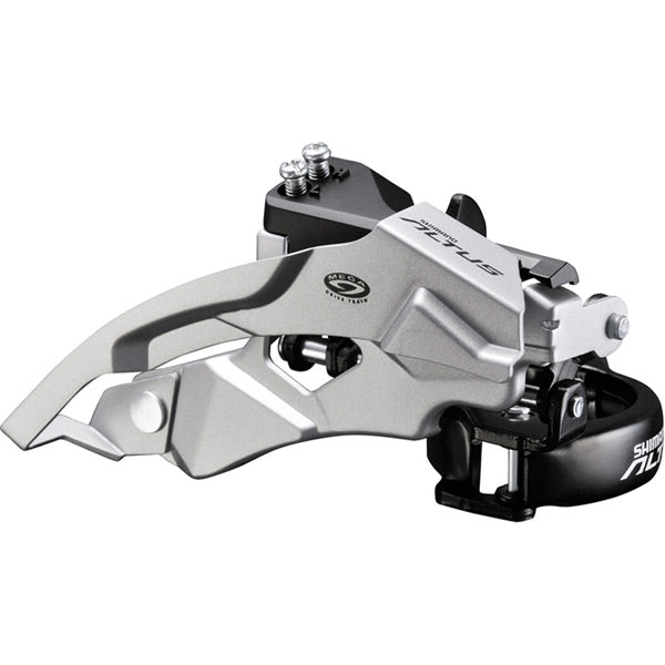 Shimano Altus M370 Altus 9 | Power2Cyclespeed front derailleur, top swing, dual | Power2Cyclepull