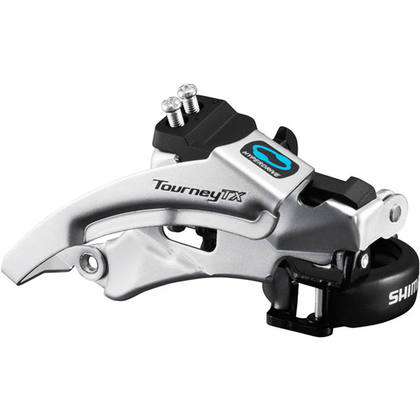 Shimano Tourney / TY TX800 Tourney TX front derailleur, top swing, dual pull, for 42/48T, 66 | Power2Cycle69