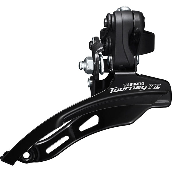 Shimano Tourney / TY TZ500 6 | Power2Cyclespeed MTB front derailleur, down swing, top pull, 28.6mm, 66 | Power2Cycle69, 42T