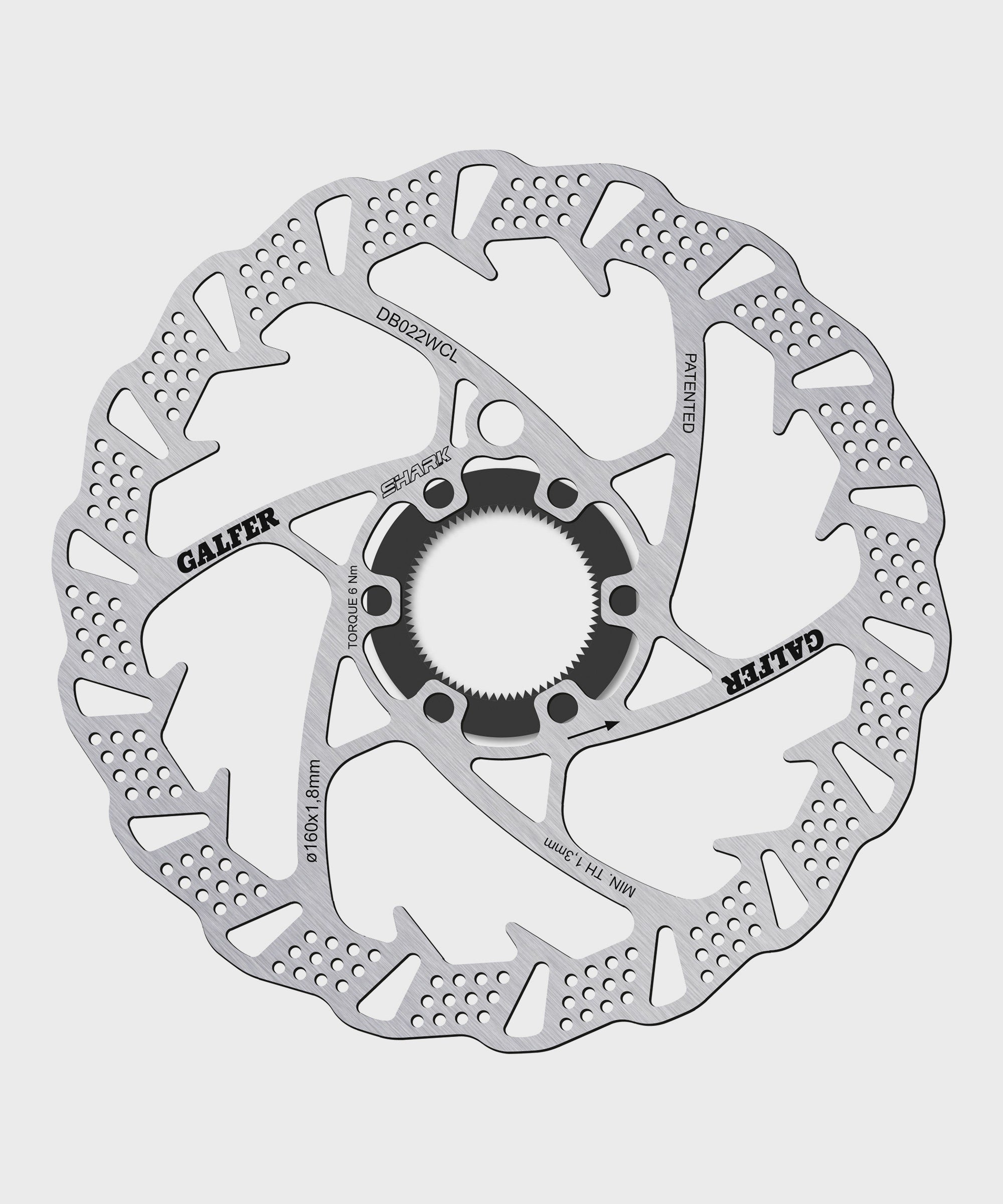 Galfer Shark Disc Rotor  | Power2Cycle Centerlock
