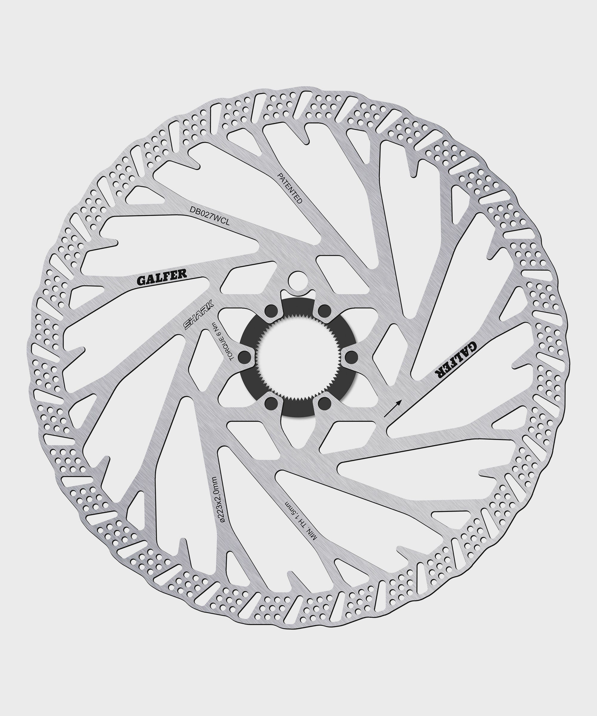 Galfer Shark Disc Rotor  | Power2Cycle Centerlock