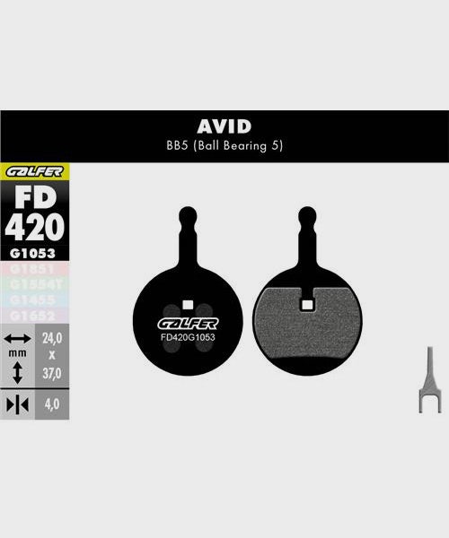 Galfer Standard Bike Disc Brake Pad  | Power2Cycle 30 Sets  | Power2Cycle