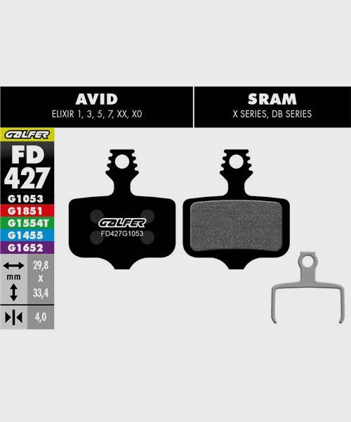 Galfer Standard Bike Disc Brake Pad  | Power2Cycle
