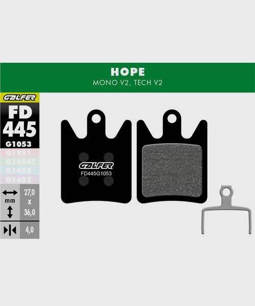 Galfer Standard Bike Disc Brake Pad  | Power2Cycle