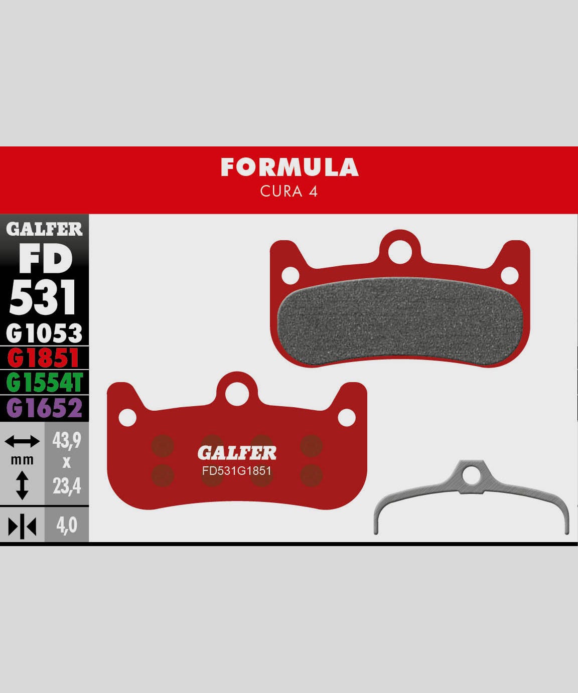 Galfer Advanced Bike Disc Brake Pad  | Power2Cycle