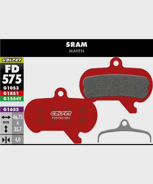 Galfer Advanced Bike Disc Brake Pad  | Power2Cycle 30 Sets  | Power2Cycle